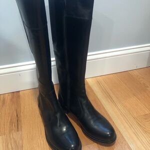 Taryn Rose Black Heeled Boots